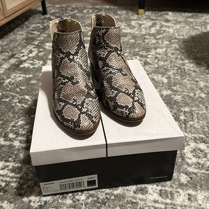 Dolce Vita Karsen Snake Print Stella Booties